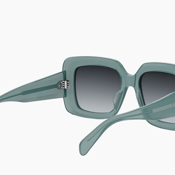 New Celine CL40263F 93B Blue/Grey Gradient 54-17-135 Sunglasses Authentic - Picture 6 of 7